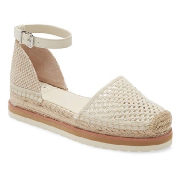 Vince Camuto Shoes - VINCE CAMUTO Binettie Platform Espadrille In Cream / Multi Natural